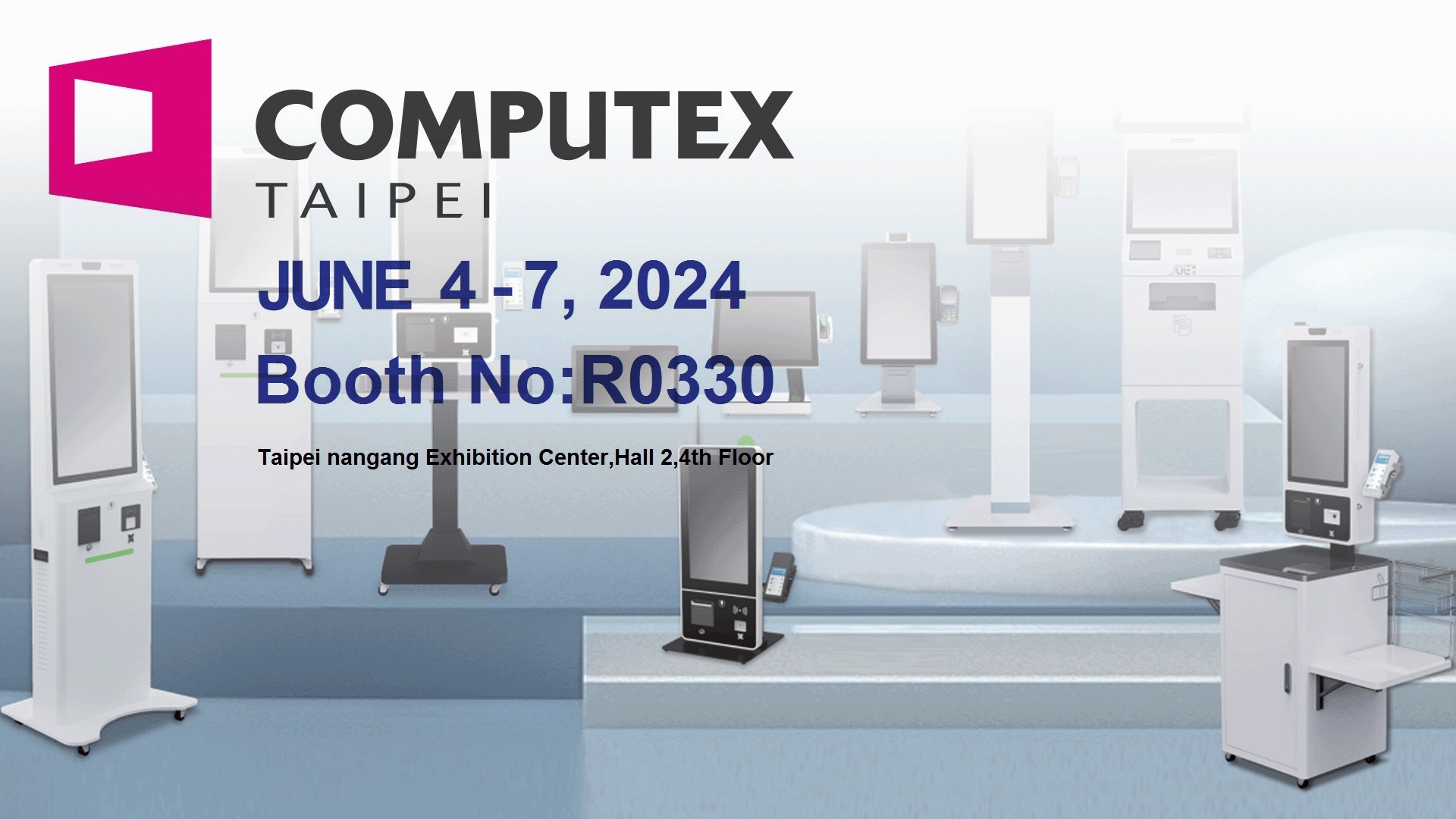 ¡Bienvenida su visita a Computex!